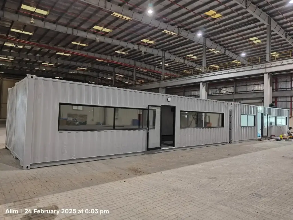 Container site office in UAE by Buraq Prefab